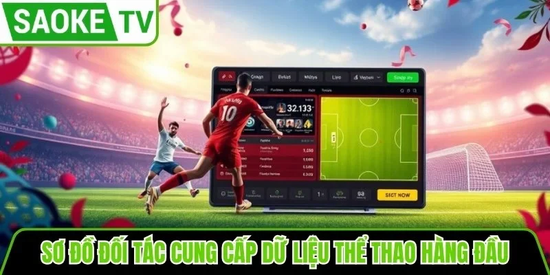 Sơ đồ đối tác cung cấp dữ liệu thể thao hàng đầu